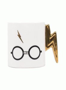 MUGDHP03 Mug Shaped Boxed 350ml - Harry Potter, Lightning Bolt